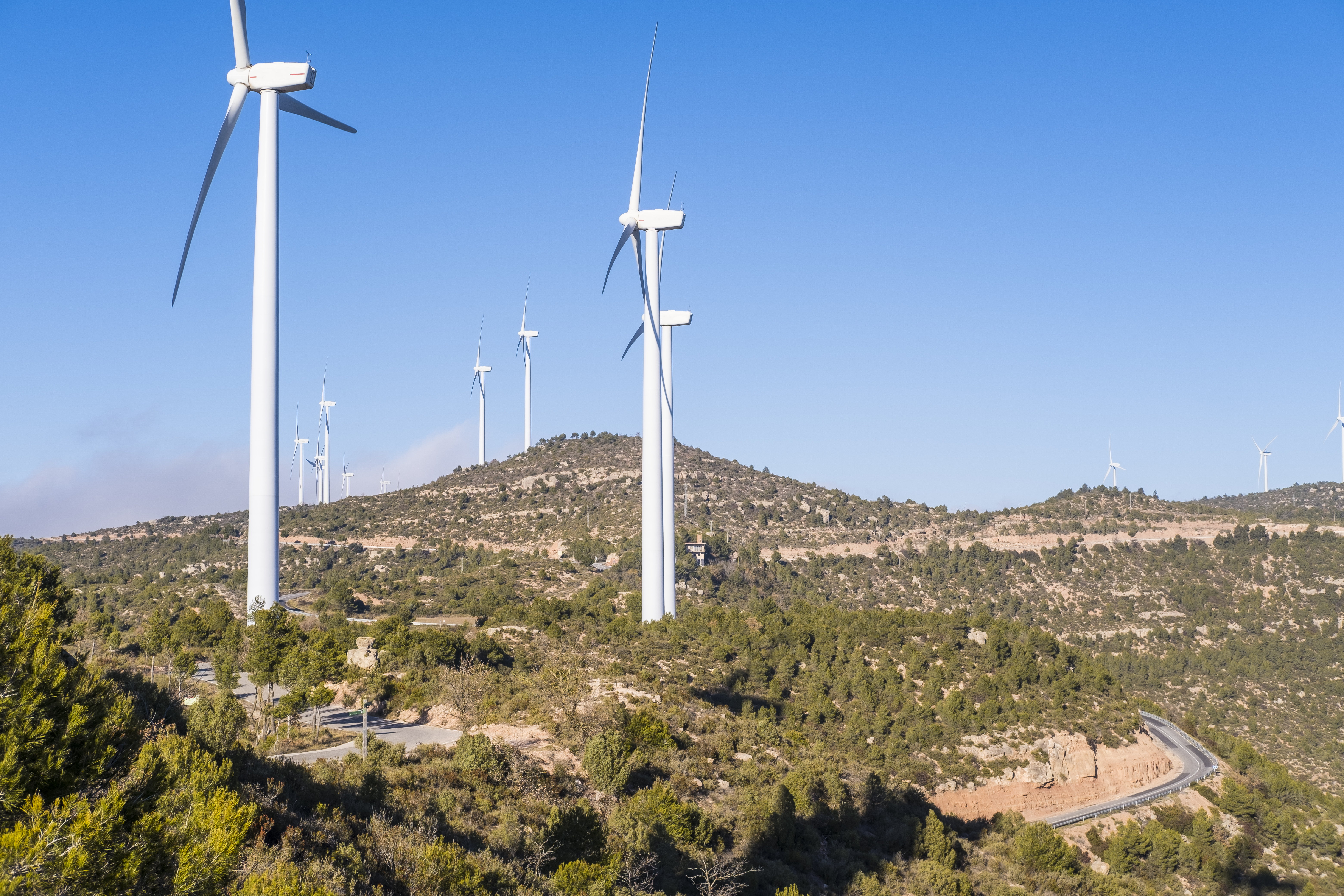 Parque eolico em Espanha